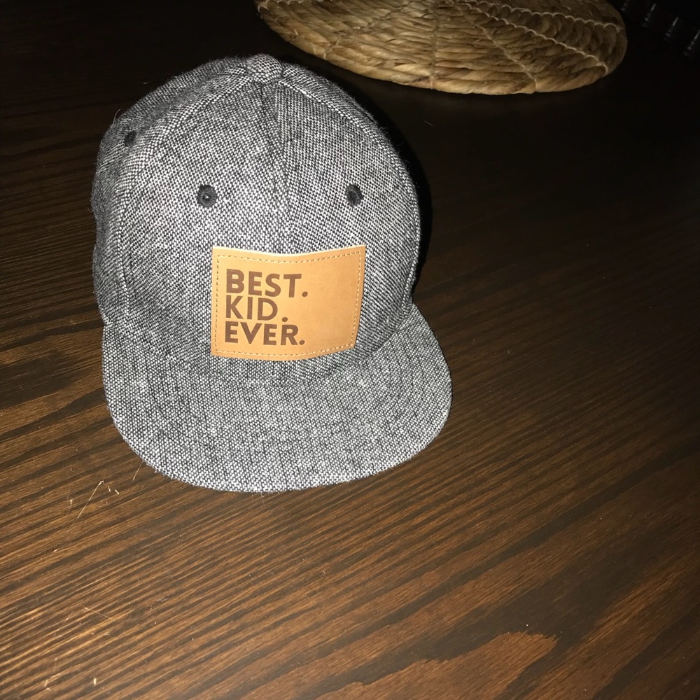 Baby hat “best.kid.ever.”
